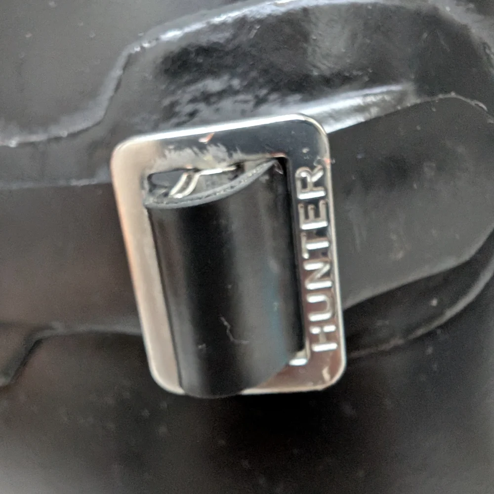 Hunter Women's Black Tall Waterproof Boots - Picture 4 of 6